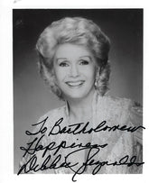 Singin In The rain Debbie Reynolds signed photo